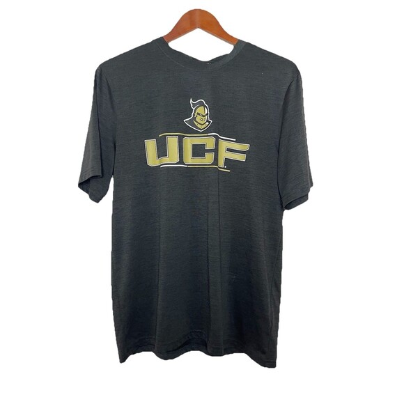 Russell Mens Medium Charcoal Gray UCF Dri fit Tshirt Crewneck - Picture 1 of 6